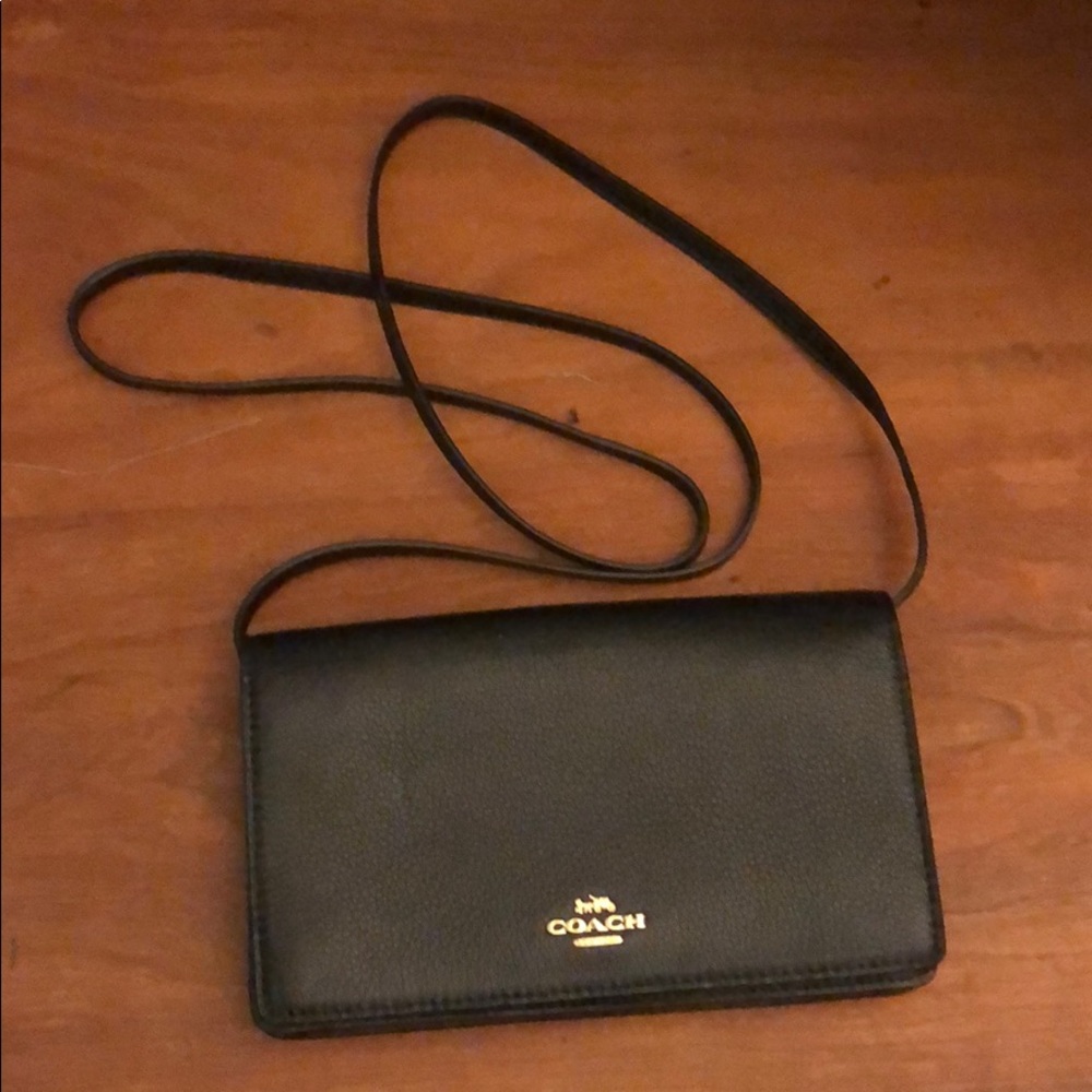 Coach Foldover Crossbody Clutch